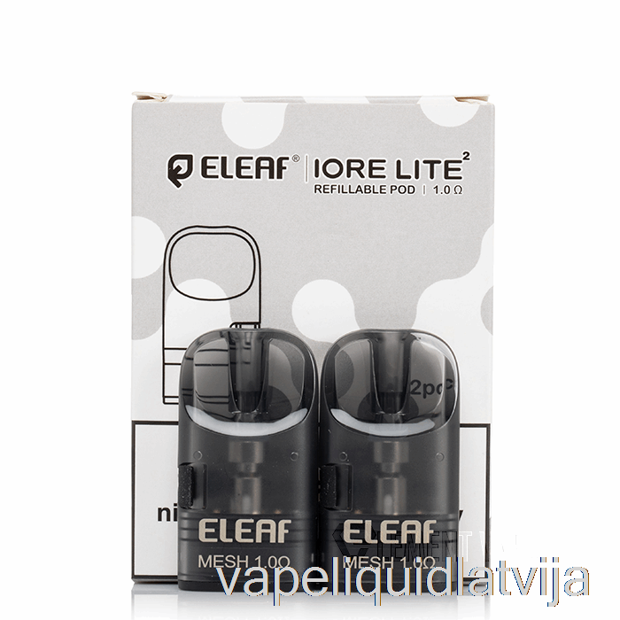 Eleaf Iore Lite 2 Nomaiņas Pods 2ml Atkārtoti Uzpildāmi Pods Vape šķidrums